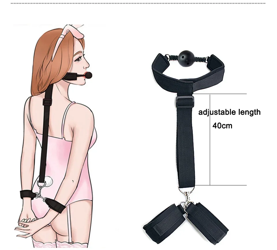 Bondage Kit BDSM Restraints Fetish Erotic Sex Toys For Couples Women Bandage Slave Collars Obedience Handcuffs Master Adult Game Bondage Kit BDSM Restraints Fetish Erotic Sex Toys For Couples Women Bandage Slave Collars Obedience Handcuffs Master Adult Game