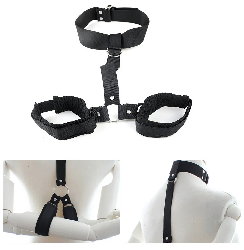 Bondage Kit BDSM Restraints Fetish Erotic Sex Toys For Couples Women Bandage Slave Collars Obedience Handcuffs Master Adult Game Bondage Kit BDSM Restraints Fetish Erotic Sex Toys For Couples Women Bandage Slave Collars Obedience Handcuffs Master Adult Game