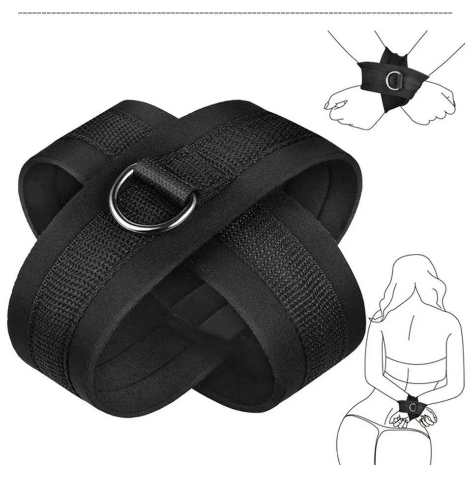 Bondage Kit BDSM Restraints Fetish Erotic Sex Toys For Couples Women Bandage Slave Collars Obedience Handcuffs Master Adult Game Bondage Kit BDSM Restraints Fetish Erotic Sex Toys For Couples Women Bandage Slave Collars Obedience Handcuffs Master Adult Game
