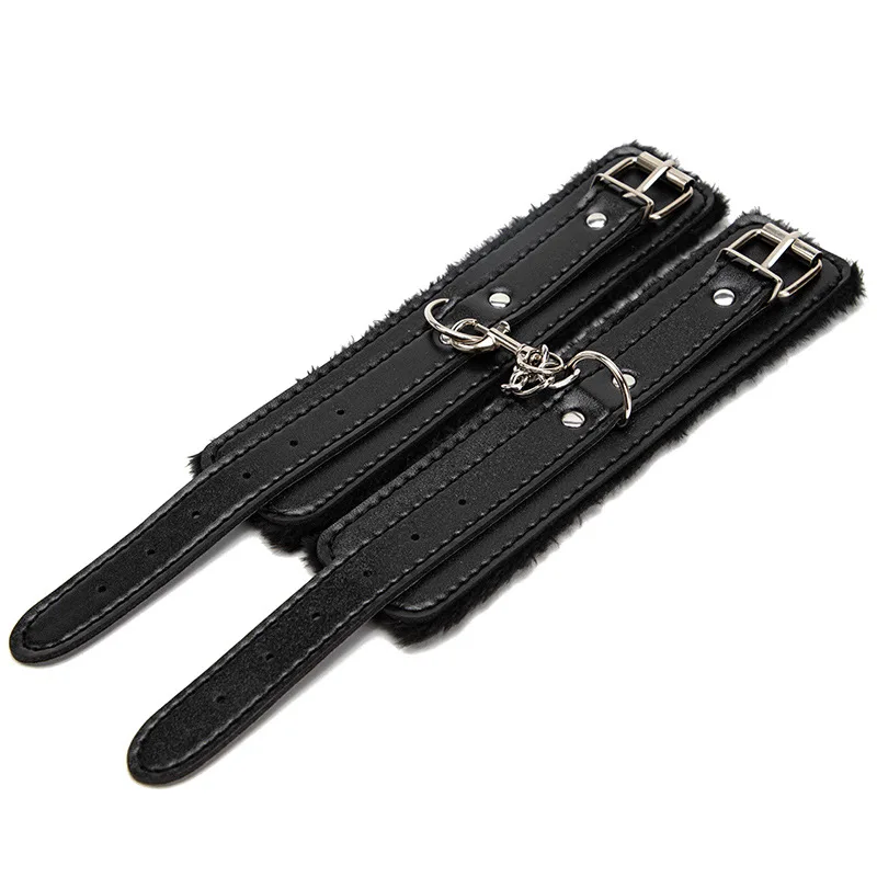 BDSM Bondage Restraint Set Sex Handcuffs Whip Anal Beads Anal Plug Bullet Butt Plug Vibrator S&M Fetish Sex Toy for Woman Adult