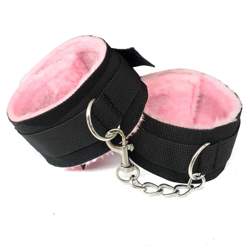 BDSM Bondage Restraint Set Sex Handcuffs Whip Anal Beads Anal Plug Bullet Butt Plug Vibrator S&M Fetish Sex Toy for Woman Adult