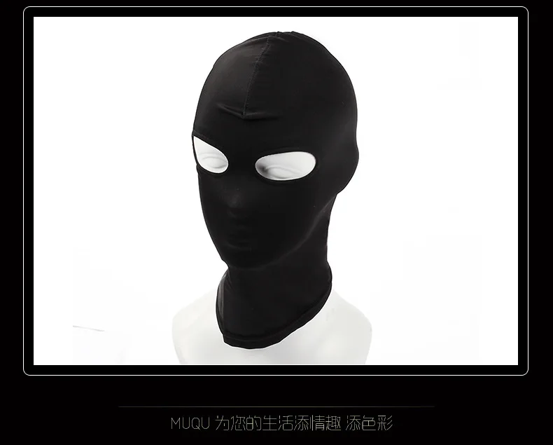 BDSM Mask Open Mouth Eye Hood Party Mask Cosplay Slave Headgear Adult Game Bondage Set Sex Toys for Woman Man Sexy Accessory BDSM Mask Open Mouth Eye Hood Party Mask Cosplay Slave Headgear Adult Game Bondage Set Sex Toys for Woman Man Sexy Accessory