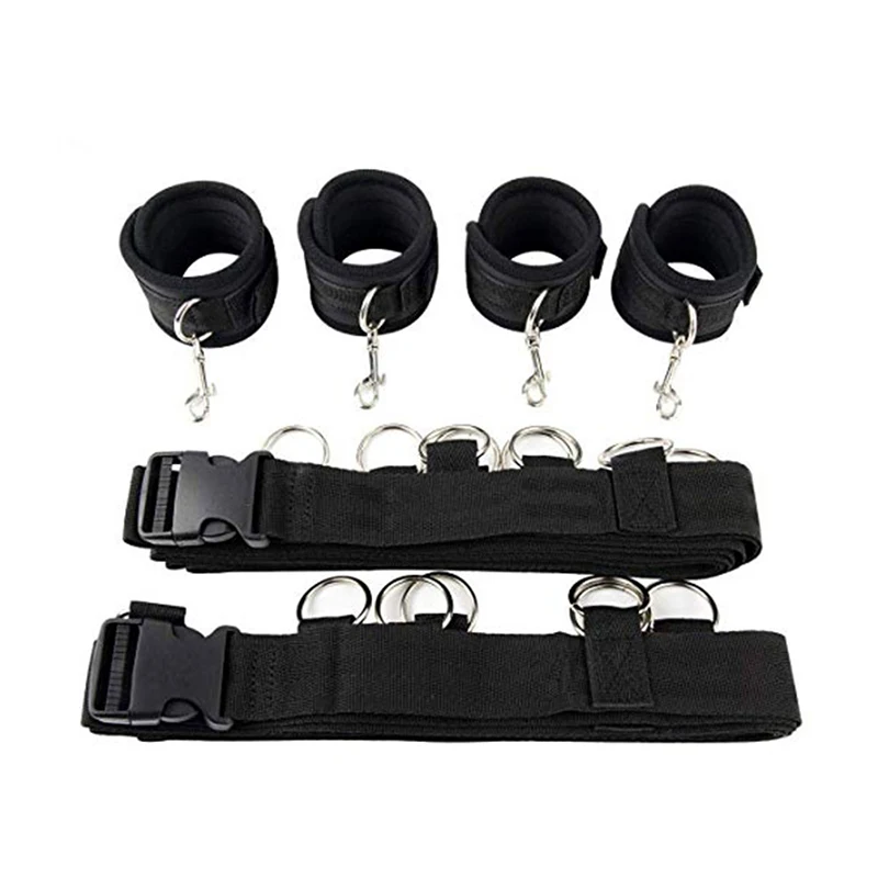 Adult Game Restraints Bondage Bdsm Kit Sex Toys For Women Couple Handcuffs Ankle Cuffs With Adjustable Straps SM Erotic Sex Shop Adult Game Restraints Bondage Bdsm Kit Sex Toys For Women Couple Handcuffs Ankle Cuffs With Adjustable Straps SM Erotic Sex Shop