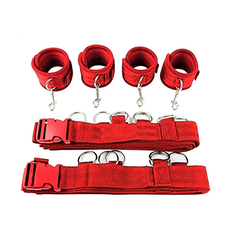 Adult Game Restraints Bondage Bdsm Kit Sex Toys For Women Couple Handcuffs Ankle Cuffs With Adjustable Straps SM Erotic Sex Shop Adult Game Restraints Bondage Bdsm Kit Sex Toys For Women Couple Handcuffs Ankle Cuffs With Adjustable Straps SM Erotic Sex Shop