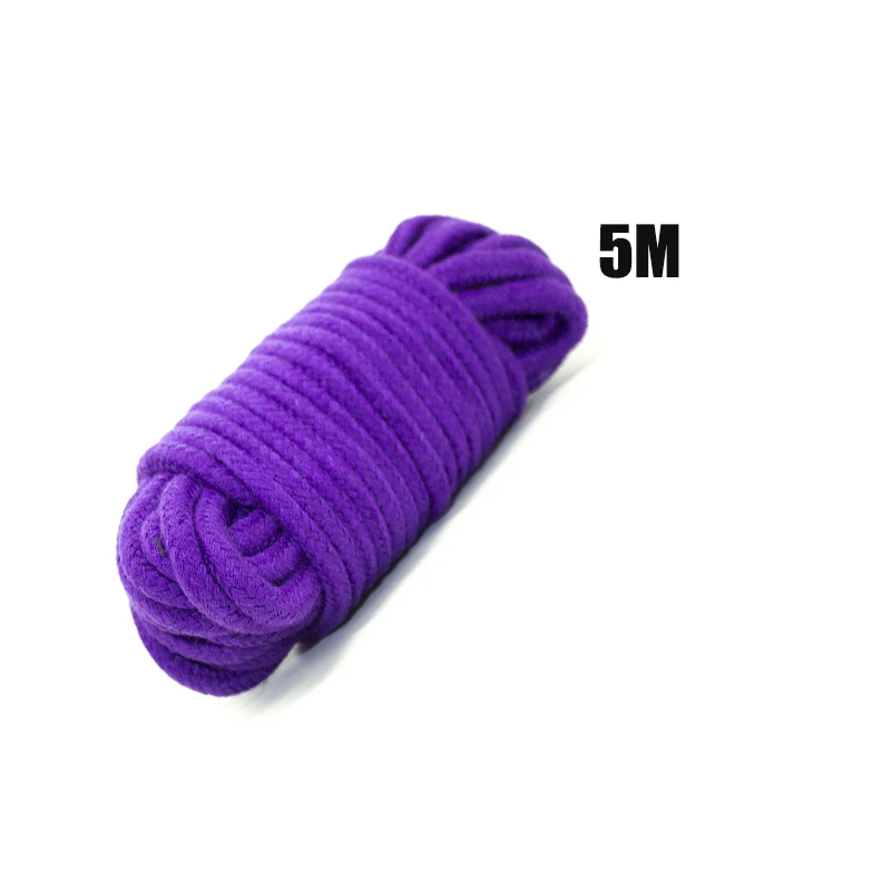 5M Thicken Sex Cotton Rope Bdsm Bondage Shibari Restraint Rope Slave Roleplay Sex Toys For Couple Adult Game Sex Product 5M Thicken Sex Cotton Rope Bdsm Bondage Shibari Restraint Rope Slave Roleplay Sex Toys For Couple Adult Game Sex Product