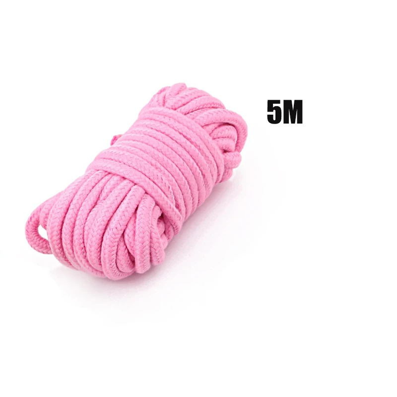 5M Thicken Sex Cotton Rope Bdsm Bondage Shibari Restraint Rope Slave Roleplay Sex Toys For Couple Adult Game Sex Product 5M Thicken Sex Cotton Rope Bdsm Bondage Shibari Restraint Rope Slave Roleplay Sex Toys For Couple Adult Game Sex Product