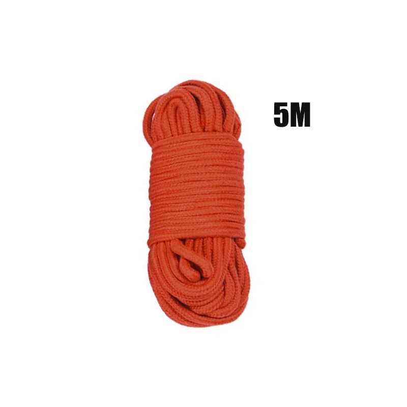 5M Thicken Sex Cotton Rope Bdsm Bondage Shibari Restraint Rope Slave Roleplay Sex Toys For Couple Adult Game Sex Product 5M Thicken Sex Cotton Rope Bdsm Bondage Shibari Restraint Rope Slave Roleplay Sex Toys For Couple Adult Game Sex Product