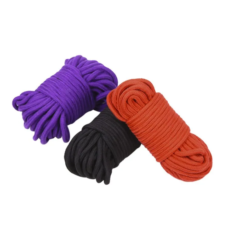 5M Thicken Sex Cotton Rope Bdsm Bondage Shibari Restraint Rope Slave Roleplay Sex Toys For Couple Adult Game Sex Product 5M Thicken Sex Cotton Rope Bdsm Bondage Shibari Restraint Rope Slave Roleplay Sex Toys For Couple Adult Game Sex Product