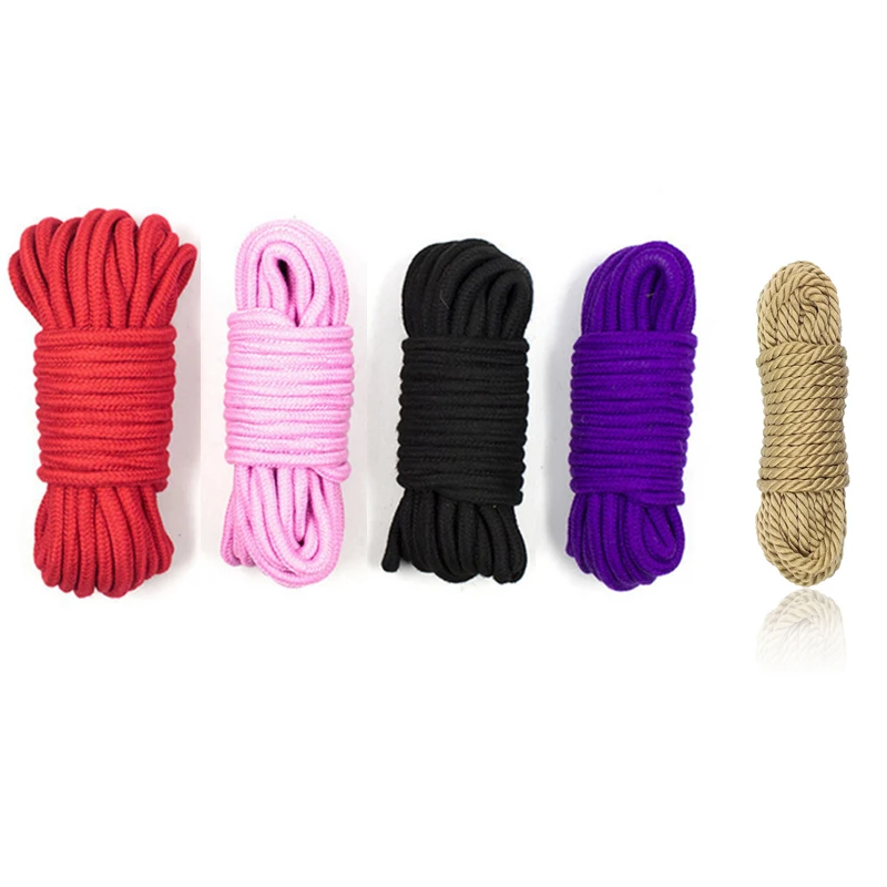 5M Thicken Sex Cotton Rope Bdsm Bondage Shibari Restraint Rope Slave Roleplay Sex Toys For Couple Adult Game Sex Product 5M Thicken Sex Cotton Rope Bdsm Bondage Shibari Restraint Rope Slave Roleplay Sex Toys For Couple Adult Game Sex Product