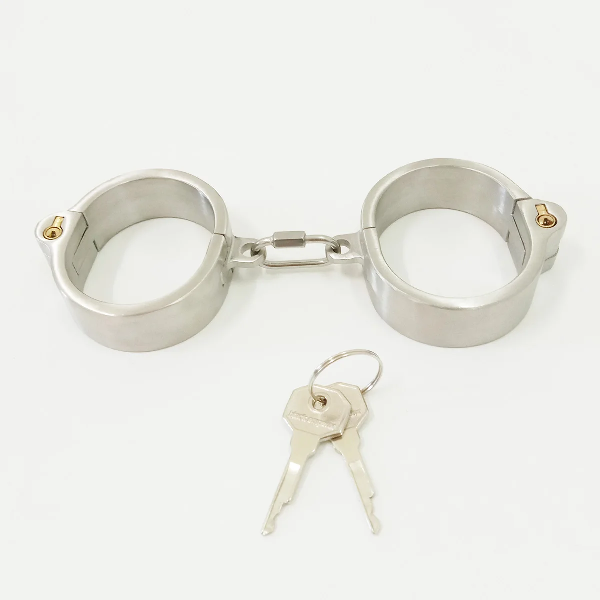 Stainless Steel Restraints BDSM Bondage Metal Neck Collar Hand Ankle Cuffs Set Chain Detachable Adult Games Sex Toys for Couples Stainless Steel Restraints BDSM Bondage Metal Neck Collar Hand Ankle Cuffs Set Chain Detachable Adult Games Sex Toys for Couples