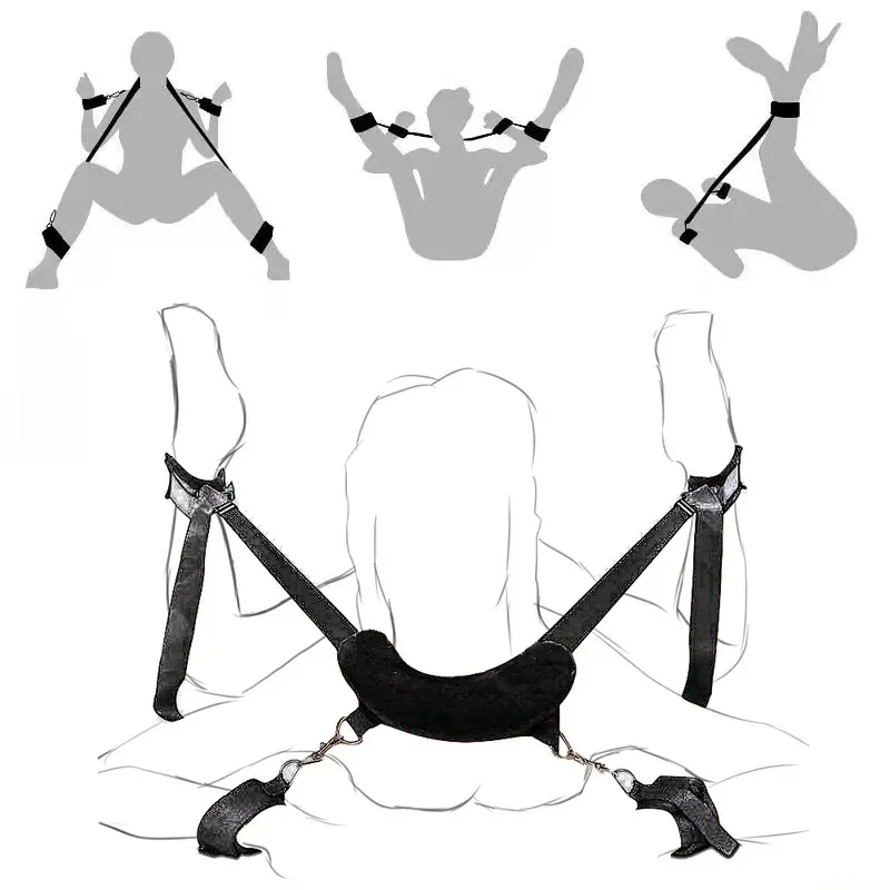 Adult Games Erotic Sex Toys For Woman Couples SM Fetish Slave BDSM Bondage Restraints Handcuffs Shackles Erotic Accessories 18