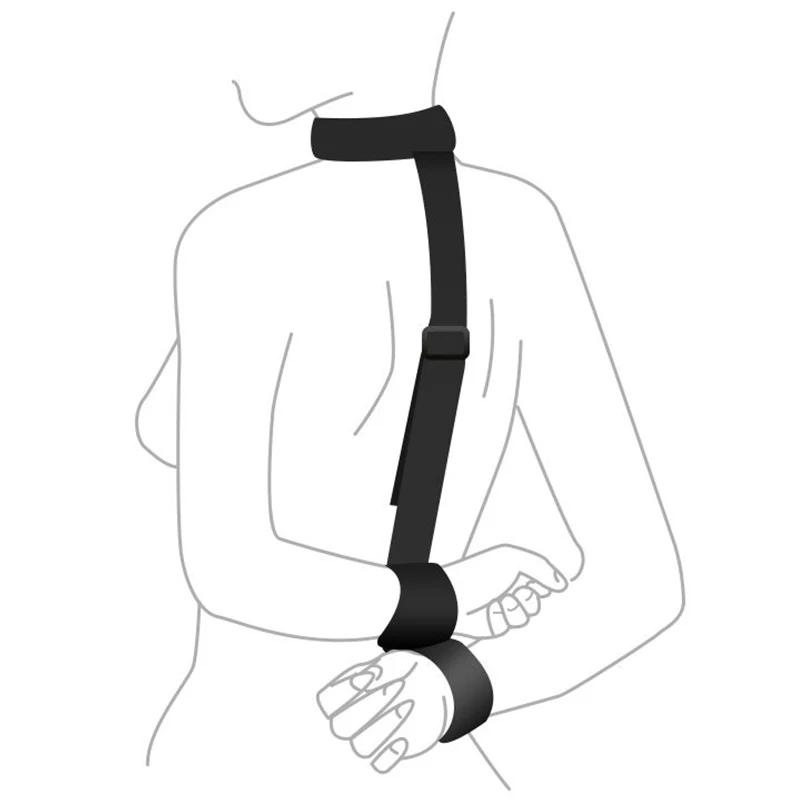 Shackles On The Door Chastity Lock Handcuffs Flirting Fetish BDSM Sex Bondage Restraints Slave Erotic Sex Toys For Woman Couples