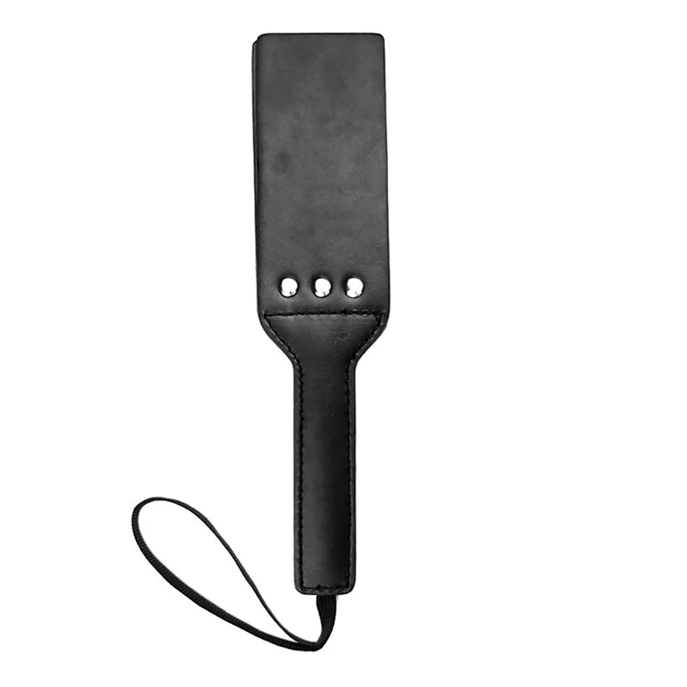 Bondage PU Leather Spanking Paddle Flirt Fetish Slave Flogger Whip Sex Toys Adult Couples Valentine's Day Game Bondage PU Leather Spanking Paddle Flirt Fetish Slave Flogger Whip Sex Toys Adult Couples Valentine's Day Game