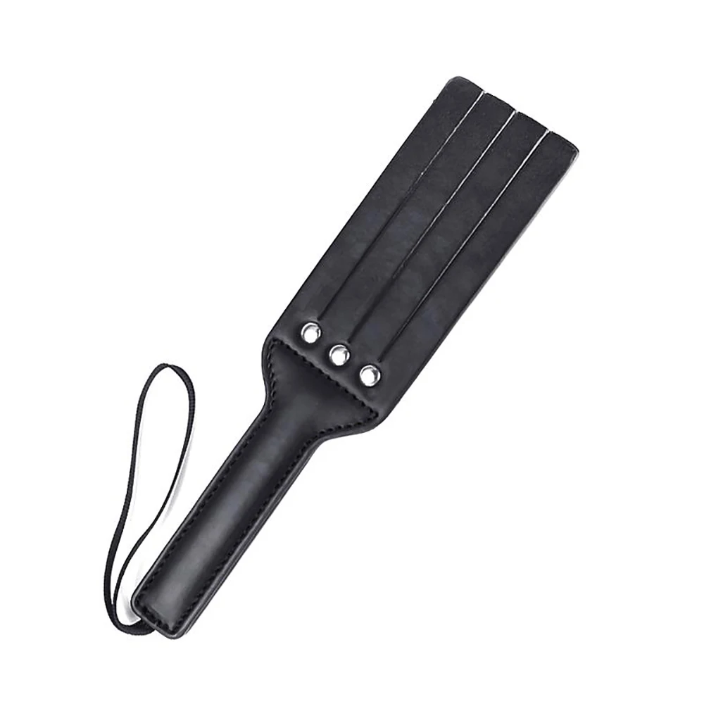Bondage PU Leather Spanking Paddle Flirt Fetish Slave Flogger Whip Sex Toys Adult Couples Valentine's Day Game Bondage PU Leather Spanking Paddle Flirt Fetish Slave Flogger Whip Sex Toys Adult Couples Valentine's Day Game