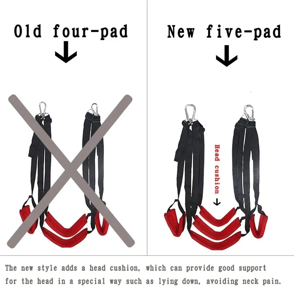 Soft Sex Swing Chairs Furniture Fetish BDSM Bondage Love Adult Games Hanging Door Swings Erotic Sex Toys for Couples Women Men