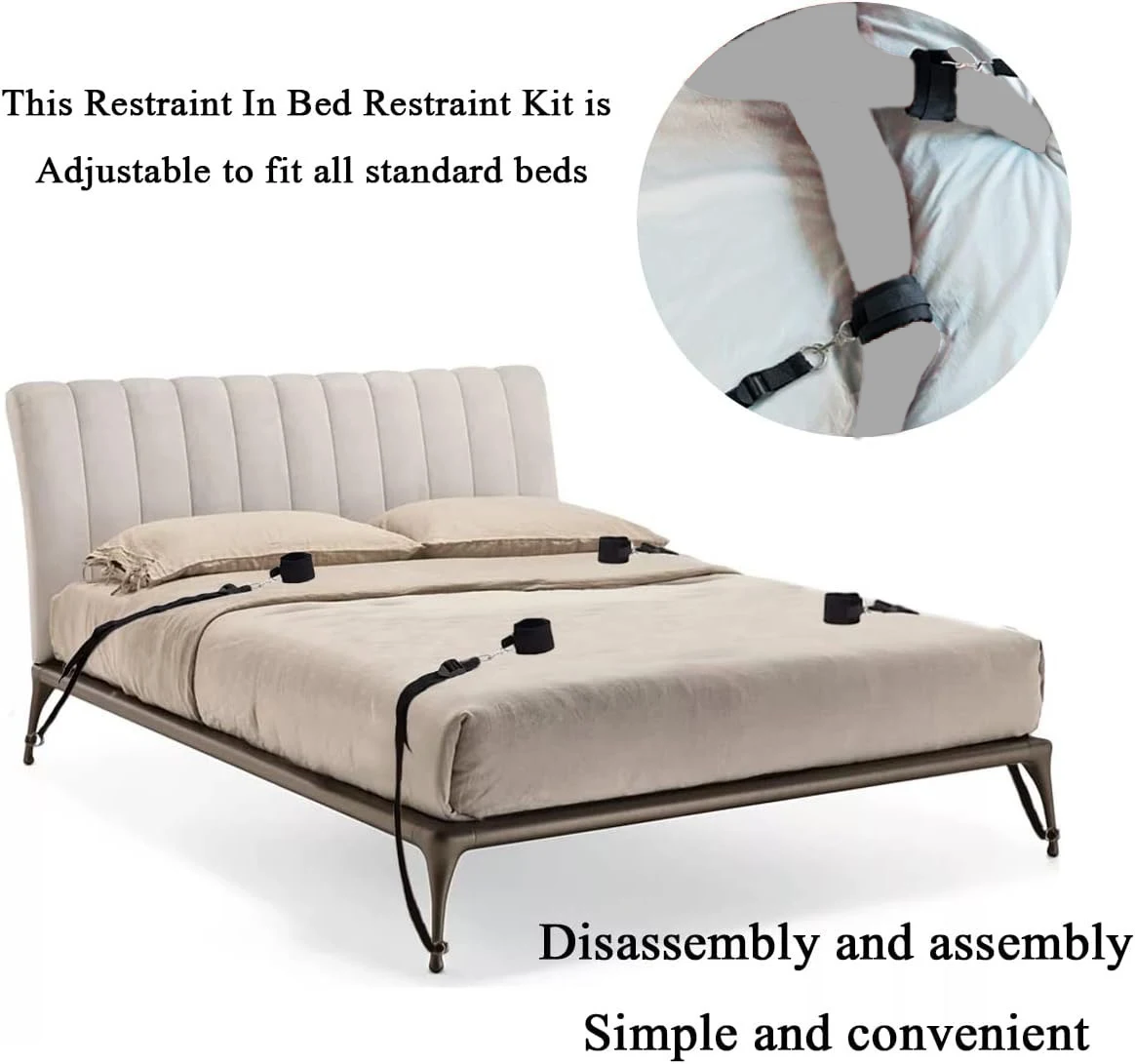 Bdsm Game Bondage Sex Products Men Adult Toys Couple Excitement Handcuffs Control Sex Toy Restraints on Legs of Bed Ankle Cuffs Bdsm Game Bondage Sex Products Men Adult Toys Couple Excitement Handcuffs Control Sex Toy Restraints on Legs of Bed Ankle Cuffs