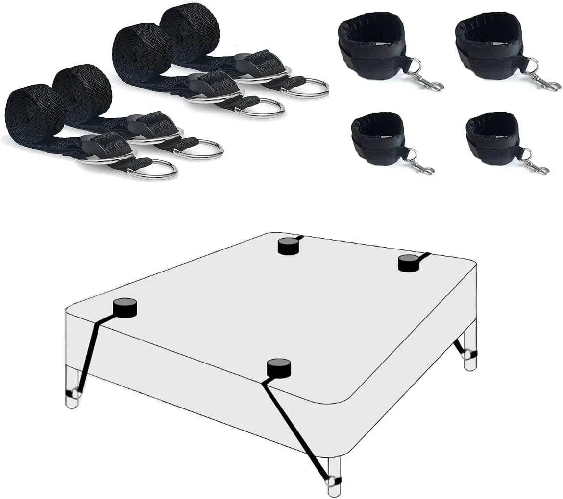 Bdsm Game Bondage Sex Products Men Adult Toys Couple Excitement Handcuffs Control Sex Toy Restraints on Legs of Bed Ankle Cuffs Bdsm Game Bondage Sex Products Men Adult Toys Couple Excitement Handcuffs Control Sex Toy Restraints on Legs of Bed Ankle Cuffs