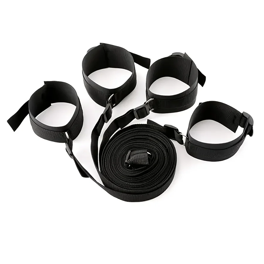 SM Adult Sex Products Erotic Bondage Bed Games BDSM Sex Bondage Set Women Handcuffs Ankle Cuff Restraints Sex Toys For Couples SM Adult Sex Products Erotic Bondage Bed Games BDSM Sex Bondage Set Women Handcuffs Ankle Cuff Restraints Sex Toys For Couples