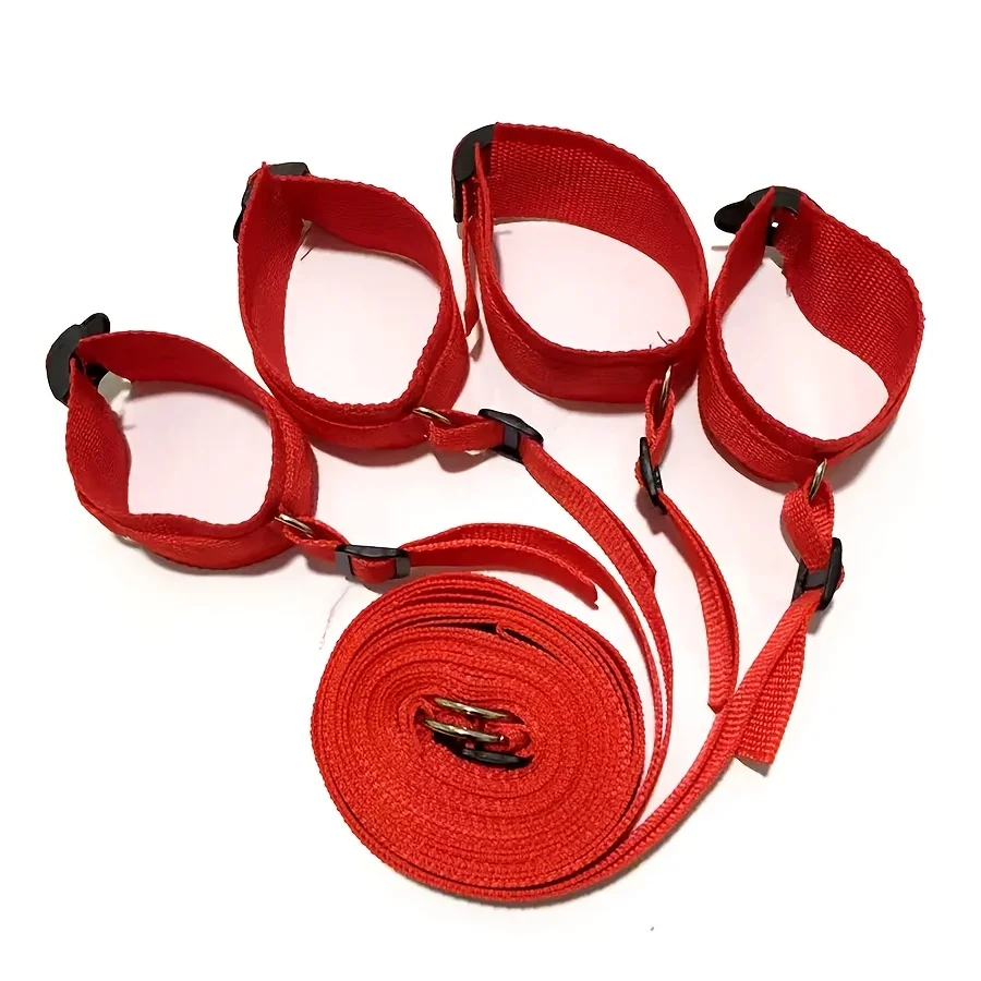 SM Adult Sex Products Erotic Bondage Bed Games BDSM Sex Bondage Set Women Handcuffs Ankle Cuff Restraints Sex Toys For Couples SM Adult Sex Products Erotic Bondage Bed Games BDSM Sex Bondage Set Women Handcuffs Ankle Cuff Restraints Sex Toys For Couples