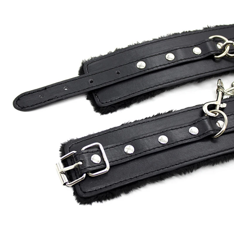 BDSM Bondage Set Handcuffs & Ankle Restraints Adjustable Straps Fetish Slave Adult Sex Toys For Woman Couples Games Sex Products BDSM Bondage Set Handcuffs & Ankle Restraints Adjustable Straps Fetish Slave Adult Sex Toys For Woman Couples Games Sex Products