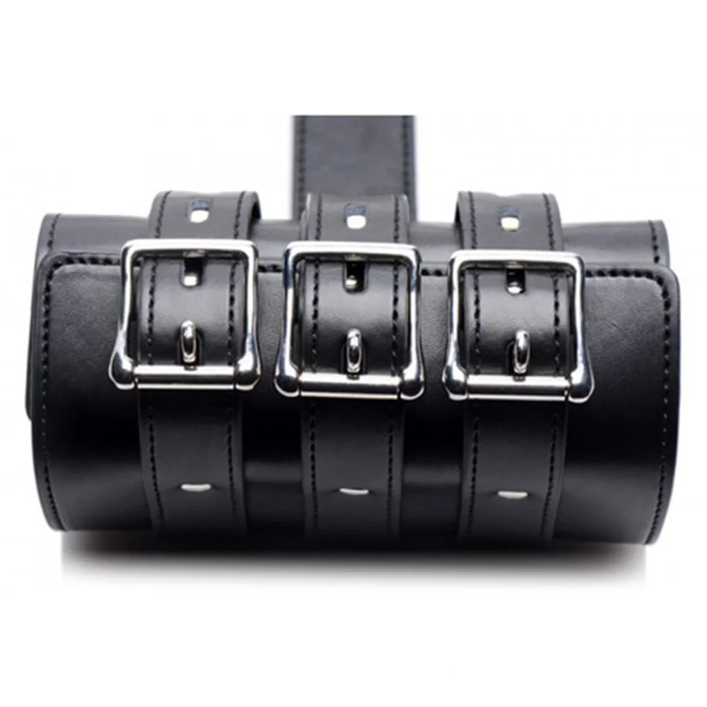 Bdsm Discipline Belt Full Body Leather Bondage Restraint Straps Hand Behind Back Bondage Arm Binder Glove Sleeves Sex Product