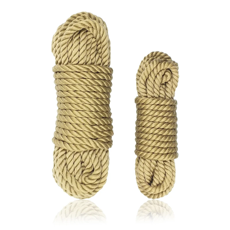 5/10/20M Hemp Shibari Rope BDSM Bondage Rope for Adult Tying Sex Games Slave Body Restraint Rope to Tied Binding SM Sex Toys 5/10/20M Hemp Shibari Rope BDSM Bondage Rope for Adult Tying Sex Games Slave Body Restraint Rope to Tied Binding SM Sex Toys