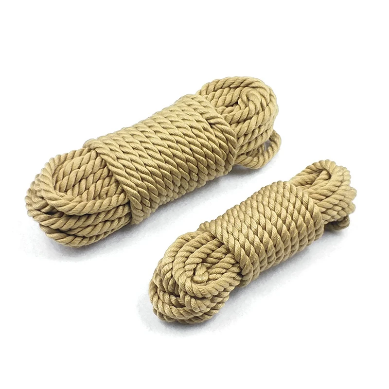 5/10/20M Hemp Shibari Rope BDSM Bondage Rope for Adult Tying Sex Games Slave Body Restraint Rope to Tied Binding SM Sex Toys 5/10/20M Hemp Shibari Rope BDSM Bondage Rope for Adult Tying Sex Games Slave Body Restraint Rope to Tied Binding SM Sex Toys