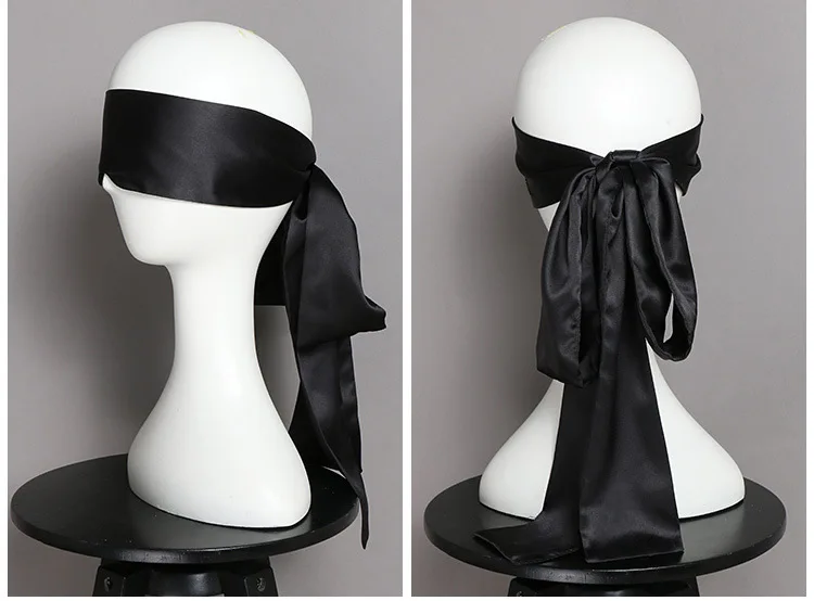 1.2M Erotic Eye Mask Self Bondage Restraint Ribbon BDSM Masks Eyes Patch Blindfold Masque Sex Toys For Couples SM Adult game