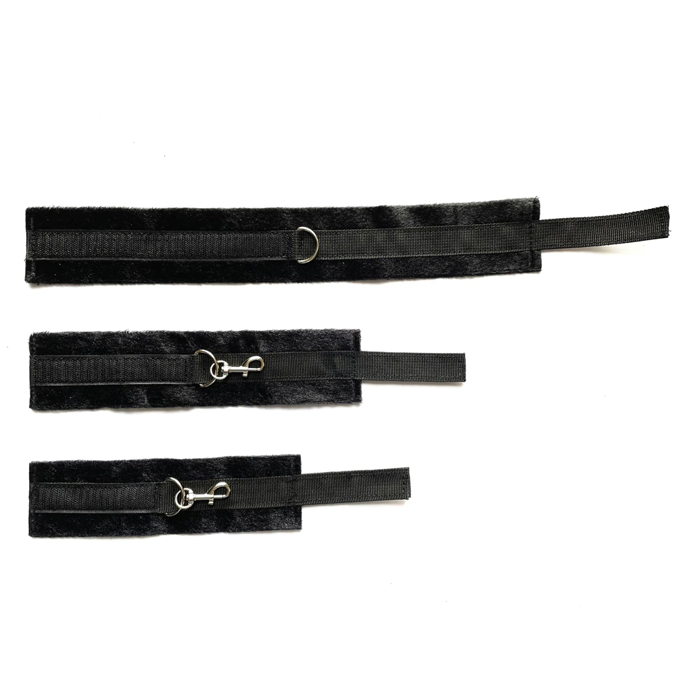 BDSM Bondage Kit Spreader Bar Handcuffs Ankle Cuffs Fetish Restraints Set Sex Toys for Couples
