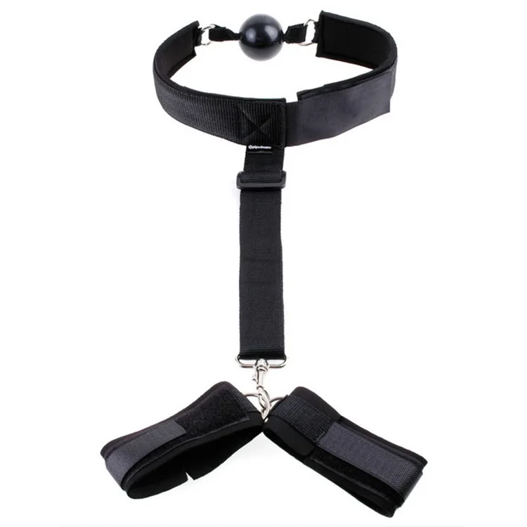Adult Erotic Toy Handcuffs Ankle Cuffs BDSM Bondage Bed Restraint Bondage Sex Products Sex Toys Couples Collar Bdsm Kit Sm Goods