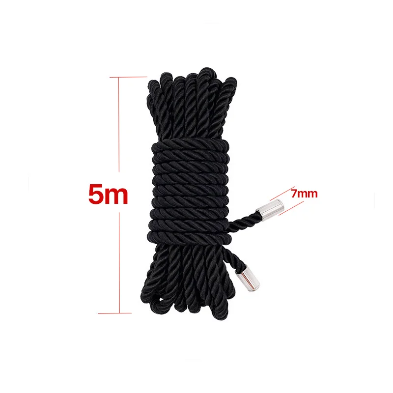5m/10m Upgrade Soft Silk Rope Sex Bondage Restraint Slave Roleplay Sex Toys For Women Couples Adult Games Erotic Bdsm Fetish 5m/10m Upgrade Soft Silk Rope Sex Bondage Restraint Slave Roleplay Sex Toys For Women Couples Adult Games Erotic Bdsm Fetish