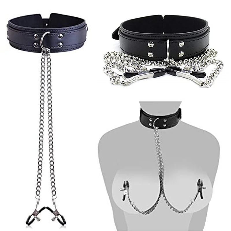 Sexy Slave Handcuffs Collar Adult Games Fetish Flirting Bdsm Sex Bondage Gear Rope Sex Toys For Woman Couples Erotic Accessories
