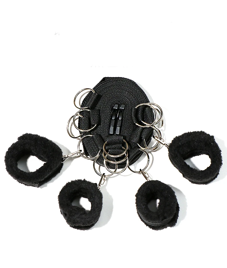 Bed BDSM Bondage Adult Erotic Sex Toys for Couples Restraint Sexual Games Nylon Handcuffs Ankle Cuffs Sextoys Sexual Accessories