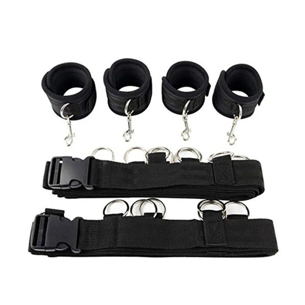 Sex Toys for Couples Bed Fetish Slave Handcuffs Ankle Cuffs Adult Games BDSM Bondage Equipment Restraints Sexyshop Erotic Goods