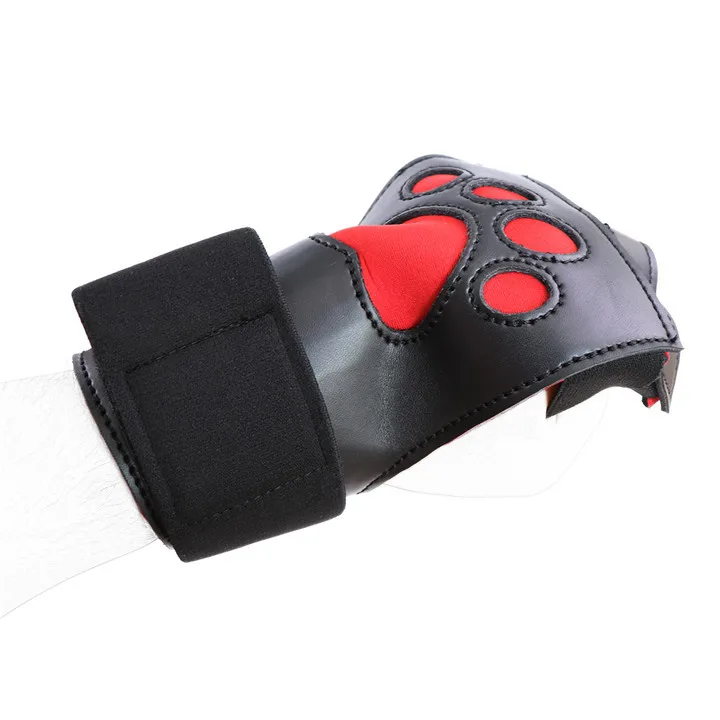 Unisex Leather Bdsm Bondage Palms Mitten Fetish Slave Pet Role Play Puppy Play Dog Gloves Dog Paw Soft Padded Fist Mitts Sex Toy Unisex Leather Bdsm Bondage Palms Mitten Fetish Slave Pet Role Play Puppy Play Dog Gloves Dog Paw Soft Padded Fist Mitts Sex Toy