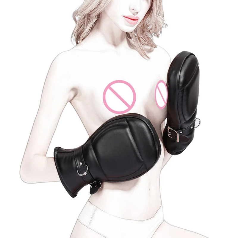 Unisex Leather Bdsm Bondage Palms Mitten Fetish Slave Pet Role Play Puppy Play Dog Gloves Dog Paw Soft Padded Fist Mitts Sex Toy Unisex Leather Bdsm Bondage Palms Mitten Fetish Slave Pet Role Play Puppy Play Dog Gloves Dog Paw Soft Padded Fist Mitts Sex Toy