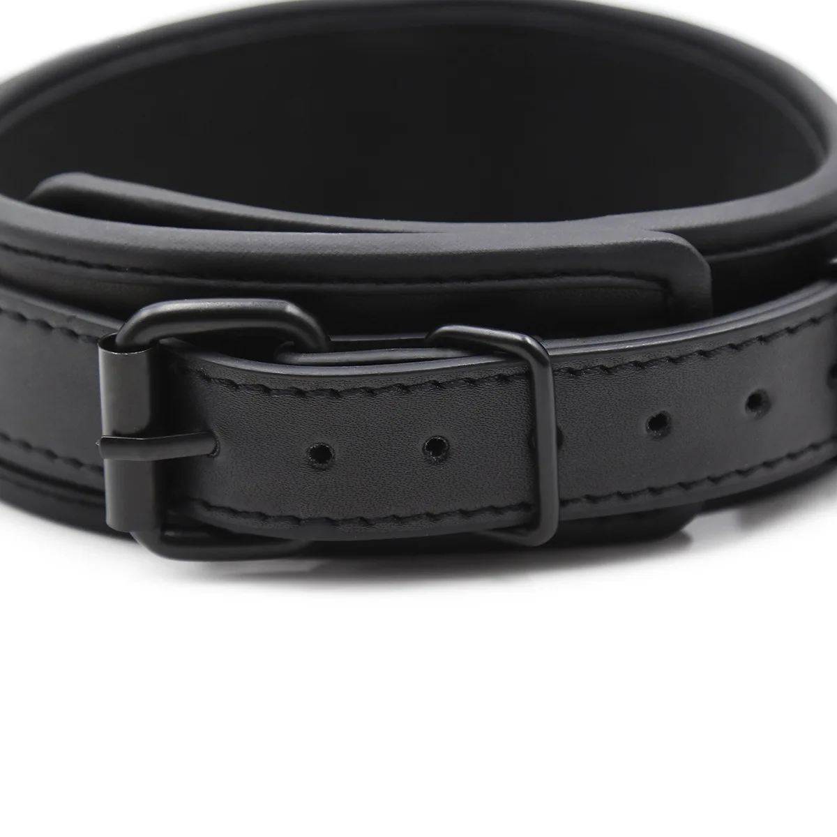 Leather Slave BDSM Collar with Leash Adult Games Sex Bondage Restraint Neck PU Handcuffs Fetish Collar Erotic Sex Toys