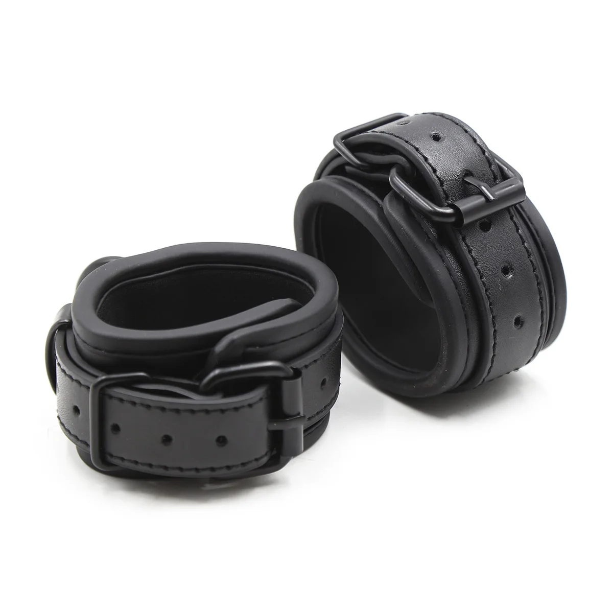 Leather Slave BDSM Collar with Leash Adult Games Sex Bondage Restraint Neck PU Handcuffs Fetish Collar Erotic Sex Toys