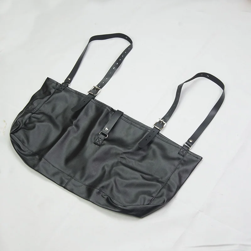 BDSM Strait Jacket / Armbinder,Leather Deluxe Arm Binder Restraint,Behind Back Bondage Gloves,Sex Toys For Couples
