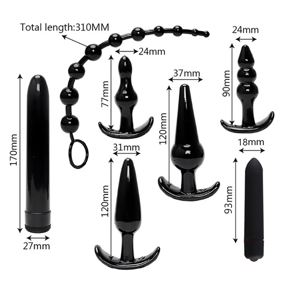 17pcs Sex Toy For Couple Suit 18 Adult Binding Handcuffs Anal Plug Bdsm Sex Kit For Women Sex Games Mouth Mask Adult Products