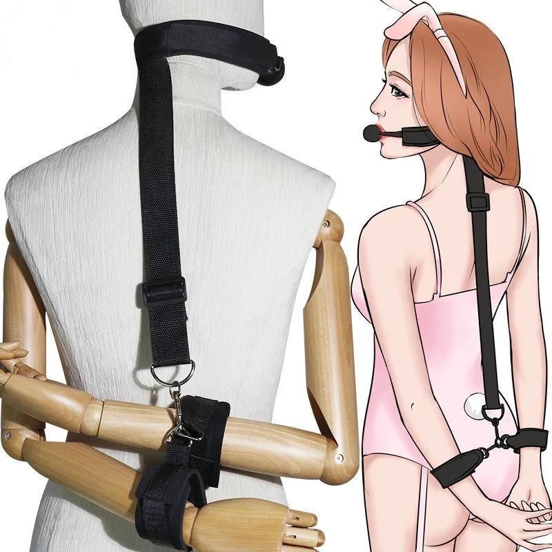 VaHppy Sex Toy Set Anal Hooks Mouth Gag Handcuffs PU SM BDSM Bondage Anal plugs Neck Restraint Backhanded VaHppy Sex Toy Set Anal Hooks Mouth Gag Handcuffs PU SM BDSM Bondage Anal plugs Neck Restraint Backhanded