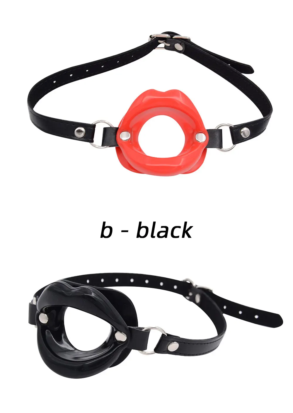Sex Slave Silicone Lips NO Glue Bondage Gear Open Mouth Gag Oral Fetish Bdsm Bondage Restraints Sex Erotic Toy Spanking Paddle