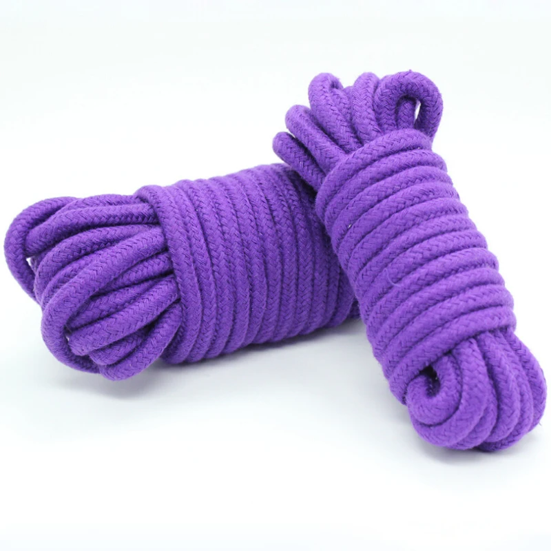Professional Bondage Sex Rope Shibari Art Slave Restraint Rope Soft Silk Cotton Adult Couple Sex Toys BDSM Binding Role-Playing