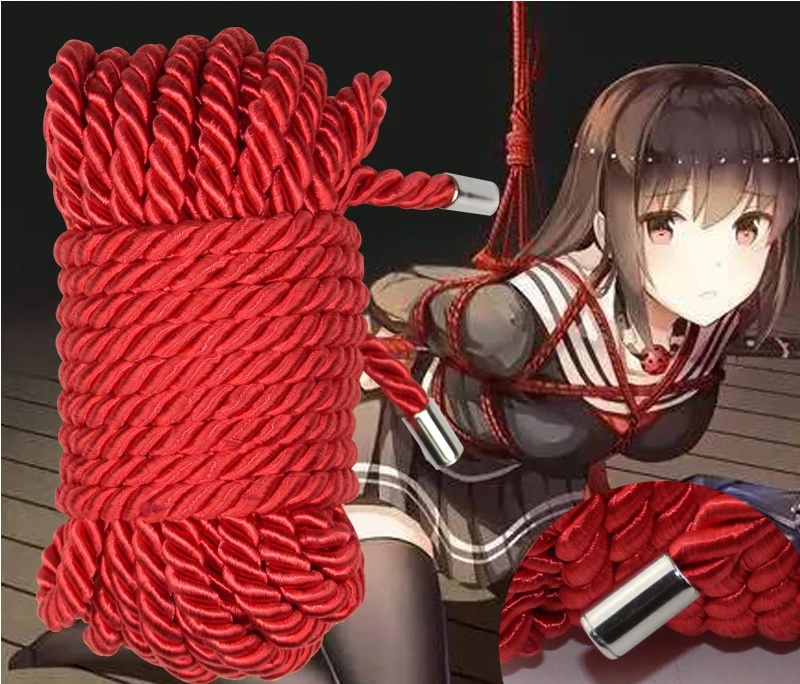 Professional Bondage Sex Rope Shibari Art Slave Restraint Rope Soft Silk Cotton Adult Couple Sex Toys BDSM Binding Role-Playing