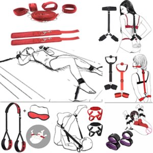 Bdsm Handcuffs Bondage Fetish Sex Toys Women Slave Erotic Sexual Games Couples Restraints Kit 18 Adult Supplies Kits Sex Shop