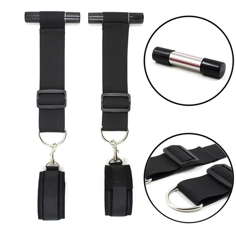 BDSM Adult Sex Products Erotic Bondage Bed Games Sex Bondage Set Women Handcuffs Ankle Cuff Restraints Sex Toys For Couples Anal