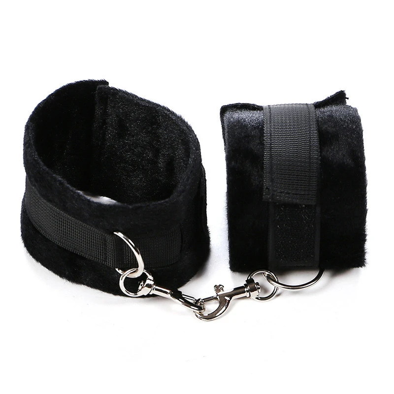 BDSM Adult Sex Products Erotic Bondage Bed Games Sex Bondage Set Women Handcuffs Ankle Cuff Restraints Sex Toys For Couples Anal