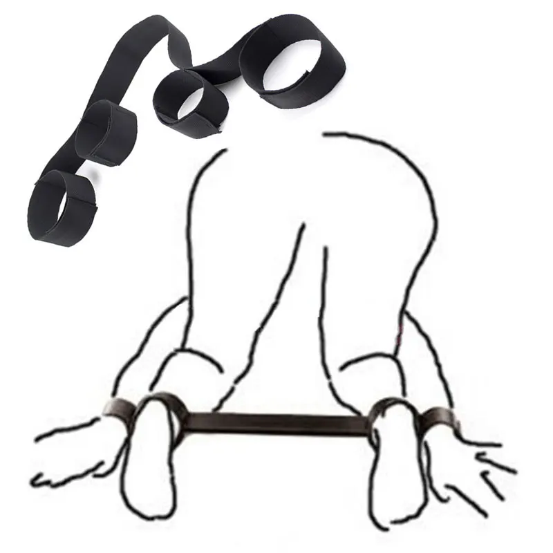 BDSM Bondage Gear Set Handcuffs Ankle Cuff Restraints Sex Toys for Women Men Couples Adult Games Erotic Furniture Accessories