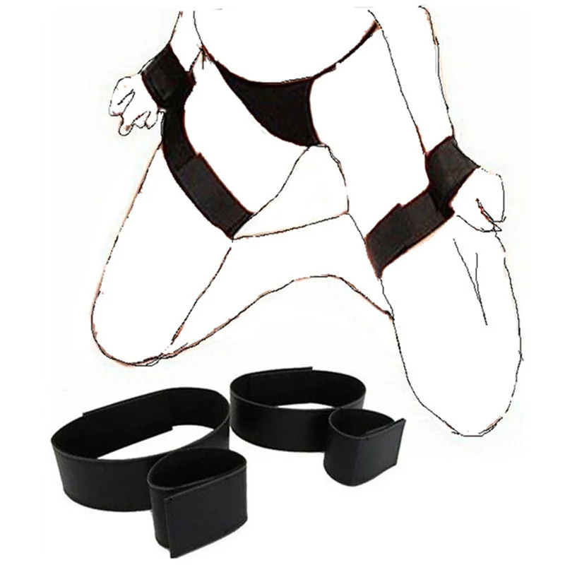 BDSM Bondage Gear Set Handcuffs Ankle Cuff Restraints Sex Toys for Women Men Couples Adult Games Erotic Furniture Accessories