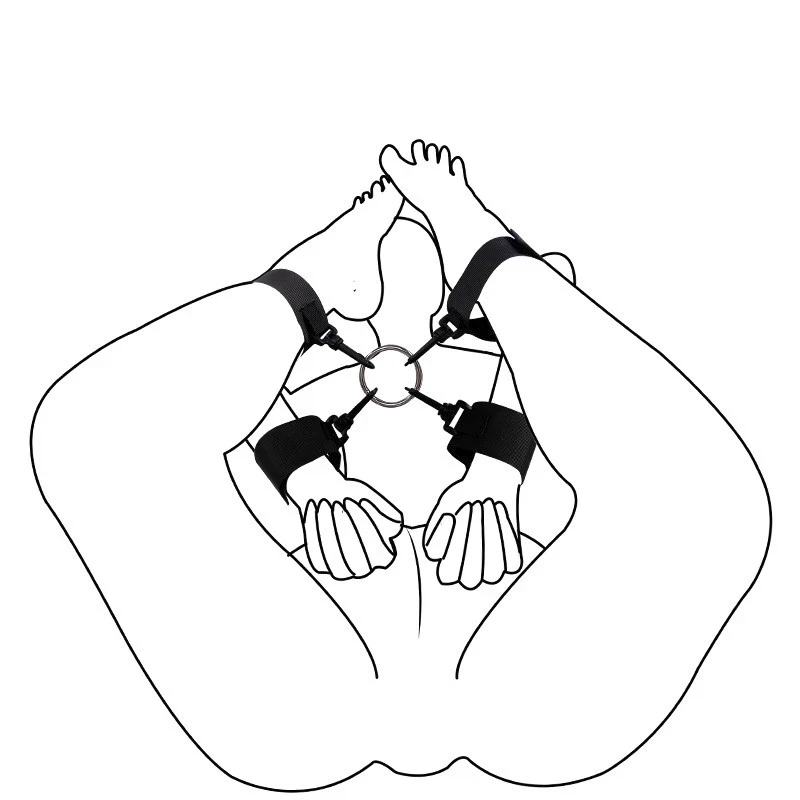 Multi-type Nylon SM Bondage Restraints Collar Slave Restraint Erotic Handcuff Mouth Ball Gag Adult Game Flirt Accessory Fetish
